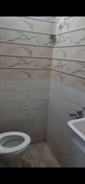 Bathroom in 1 BHK Builder Floor at Khirki Extension – for Rent