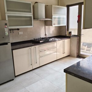 Kitchen in 4 BHK Apartment at L&T Emerald Isle, Budhia Jadhav Wadi – for Rent