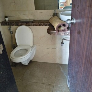 Bathroom in 4 BHK Apartment at L&T Emerald Isle, Budhia Jadhav Wadi – for Rent