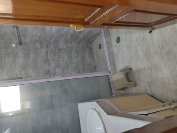 Bathroom in 4 BHK Builder Floor at Navjeevan Vihar – for Rent