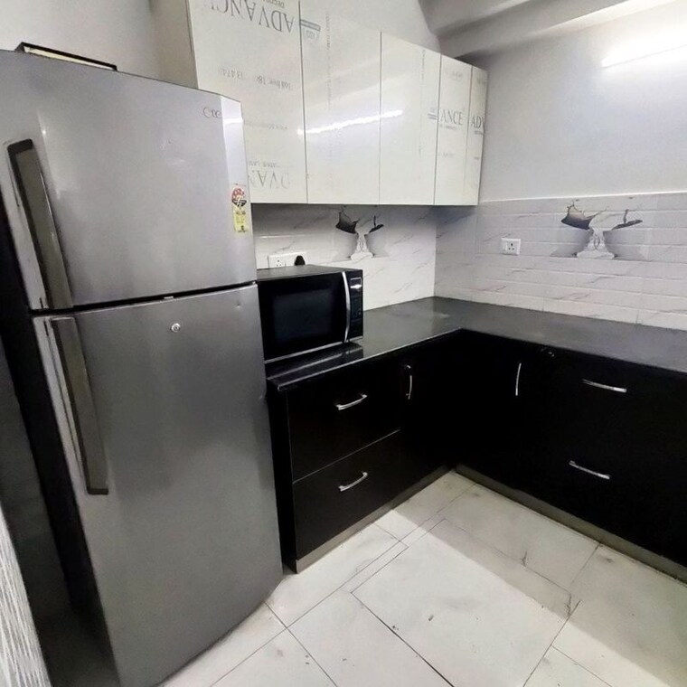 Kitchen, aba-orange-county 2 Bedroom 1224 Sq.Ft. Builder Floor In Ahinsa Khand 1 Ghaziabad 10018502