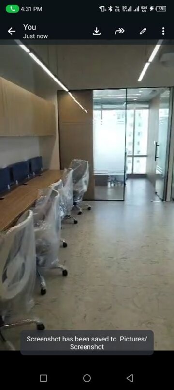 Floor Plan in  Office Space at Emaar The Palm Square, Sector 66 – for Rent