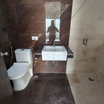 Bathroom in 2 BHK Apartment at One Indiabulls Thane, Pokhran Road No Two – for Rent