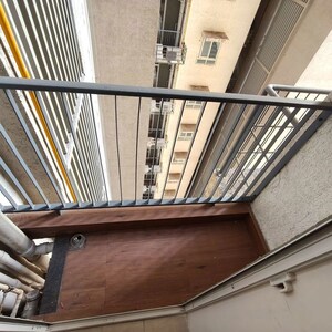Balcony in 2 BHK Apartment at One Indiabulls Thane, Pokhran Road No Two – for Rent