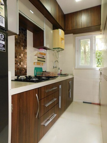 Kitchen in 2 BHK Apartment at Veena Tower, Colaba – for Sale