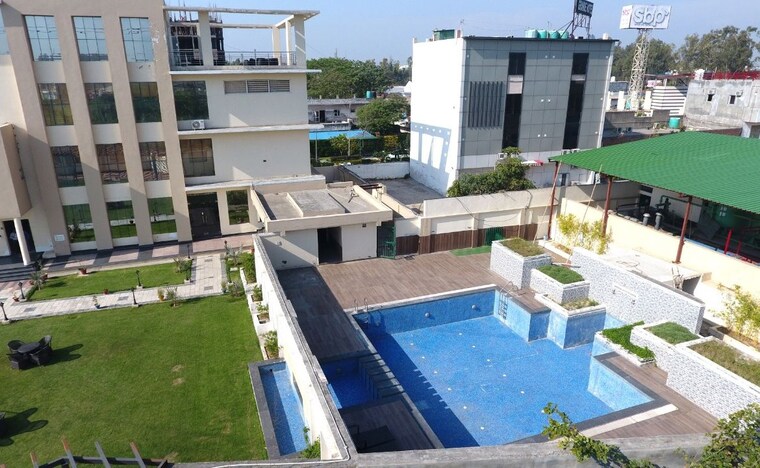 Swimming Pool, sbp-housing-park 3 Bedroom 1300 Sq.Ft. Apartment In Central Derabassi Chandigarh 10018611