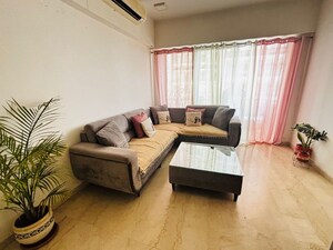 Living Room in 2.5 BHK Apartment at Oberoi Realty Woods, Goregaon East – for Sale