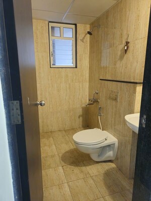 Bathroom in 2 BHK Apartment at Punawale – for Rent