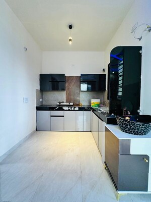 Kitchen in 3 BHK Builder Floor at Dhakoli – for Sale