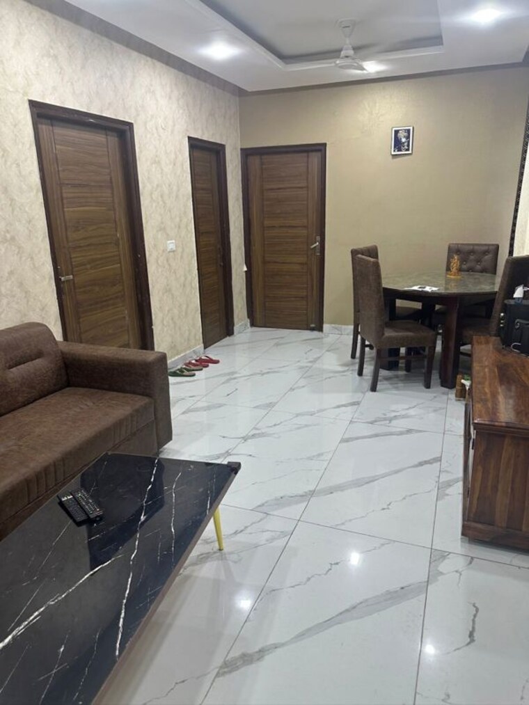 Living Room, nk-sharma-savitry-greens 3 Bedroom 1500 Sq.Ft. Apartment In Lohgarh Zirakpur 10018686