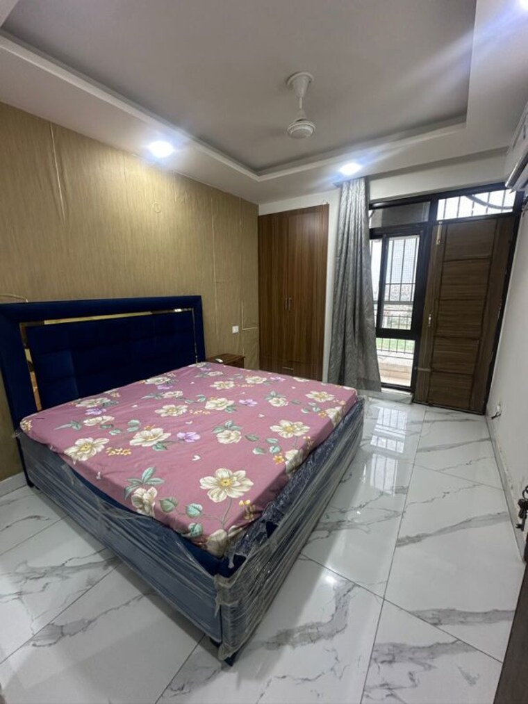 Bedroom, nk-sharma-savitry-greens 3 Bedroom 1500 Sq.Ft. Apartment In Lohgarh Zirakpur 10018686