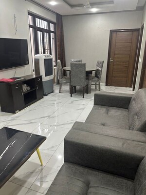 Living Room in 3 BHK Apartment at NK Sharma Savitry Greens, Lohgarh – for Rent