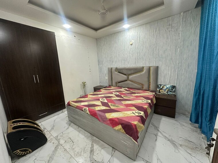 Bedroom, nk-sharma-savitry-greens 3 Bedroom 1500 Sq.Ft. Apartment In Lohgarh Zirakpur 10018686