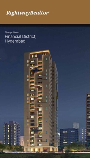 4 BHK Apartment – Exterior View View at Myscape Otomo, Financial District - for Sale