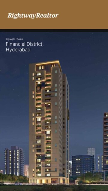 4 BHK Apartment – Exterior View View at Myscape Otomo, Financial District - for Sale