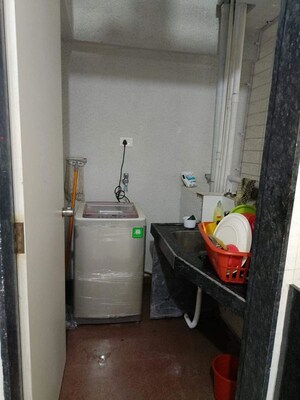 Bathroom in 1 BHK Apartment at Venkatesh Oxy Bonita, Lohgaon – for Rent