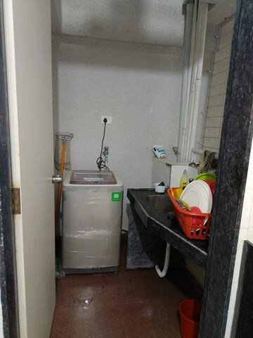 Bathroom in 1 BHK Apartment at Venkatesh Oxy Bonita, Lohgaon – for Rent