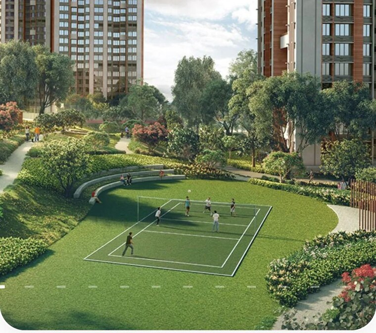 Garden, wadhwa-wise-city 3 Bedroom 2307 Sq.Ft. Apartment In Old Panvel Navi Mumbai 10018815