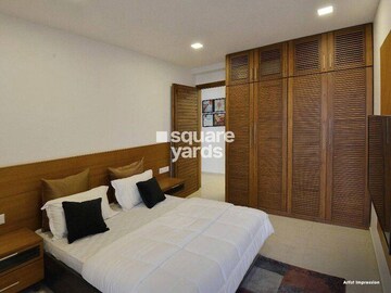 Bedroom in 2 BHK Apartment at Ruparel Ariana, Parel – for Rent