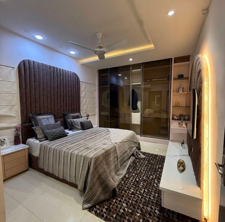 Bedroom, lansum-el-dorado 3 Bedroom 1550 Sq.Ft. Apartment In Narsingi Hyderabad 10019049