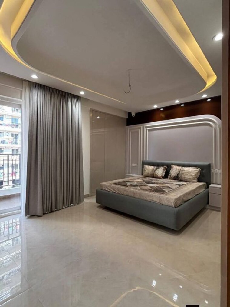 Bedroom, allwin-el-spazia 3 Bedroom 2000 Sq.Ft. Apartment In Sanauli Zirakpur 10019011