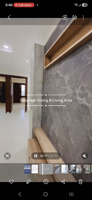 Staircase in 3 BHK Builder Floor at Parklands, Sector 85 – for Sale