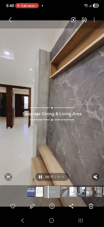 Staircase in 3 BHK Builder Floor at Parklands, Sector 85 – for Sale