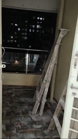 Balcony in 2 BHK Apartment at Solitaire Apartment, Dhanori – for Rent