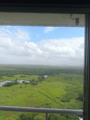 Balcony in 2 BHK Apartment at Haware Amara, Vikhroli East – for Rent