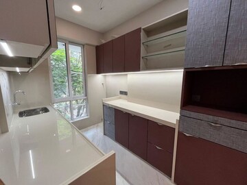 Kitchen in 2 BHK Apartment at Perna Perm Milan CHS, Mahim – for Sale