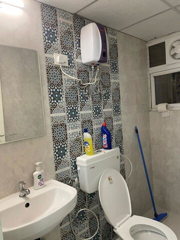Bathroom in 2 BHK Apartment at Signature The Millennia 2, Sector 37d – for Rent