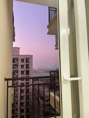 Balcony in 2 BHK Apartment at Signature The Millennia 2, Sector 37d – for Rent