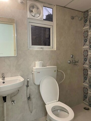 Bathroom in 2 BHK Apartment at Signature The Millennia 2, Sector 37d – for Rent