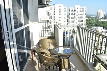 Balcony in 2 BHK Apartment at Emaar The Palm Drive-Palm Studios, Sector 66 – for Sale