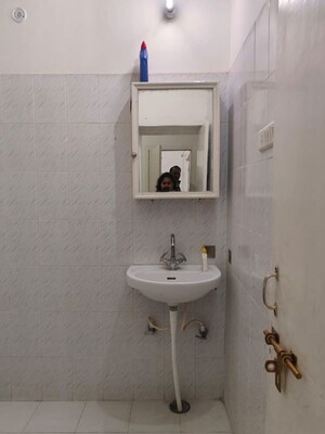 Bathroom in 2 BHK Builder Floor at Ashiyana – for Rent