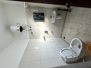 Bathroom in 3.5 BHK Villa at Sark Garden Villas, Mokila – for Rent