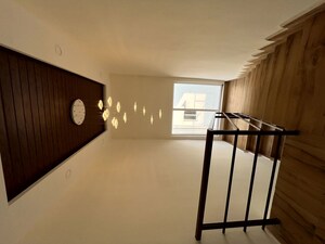 Staircase in 3.5 BHK Villa at Sark Garden Villas, Mokila – for Rent