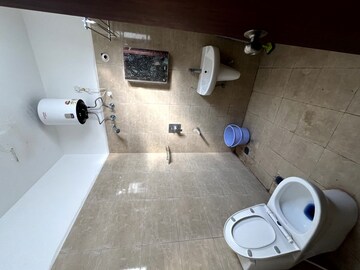 Bathroom in 3.5 BHK Villa at Sark Garden Villas, Mokila – for Rent