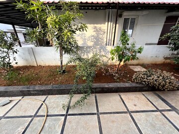 Balcony in 3.5 BHK Villa at Sark Garden Villas, Mokila – for Rent