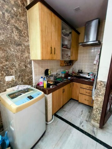 Kitchen in 2 BHK Builder Floor at Chattarpur – for Rent