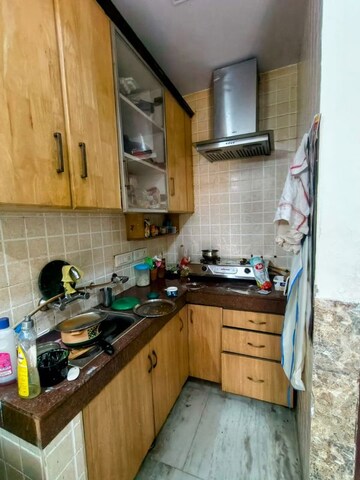 Kitchen in 2 BHK Builder Floor at Chattarpur – for Rent