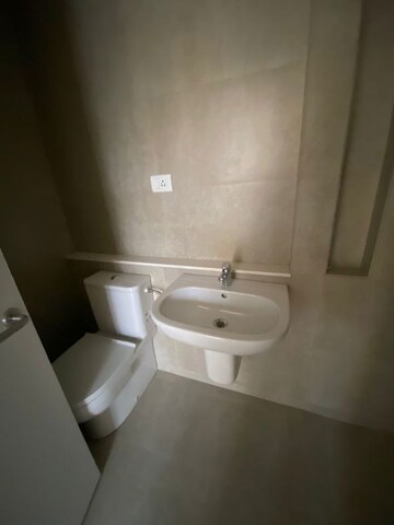 Bathroom in 3 BHK Apartment at Transcon Triumph Tower, Andheri West – for Rent