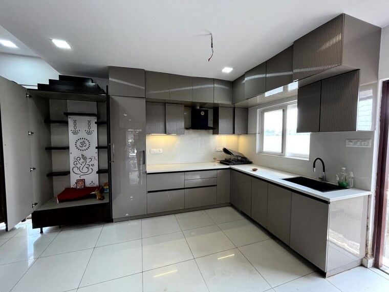 Kitchen, mokila 3.5 Bedroom 2600 Sq.Ft. Villa In Mokila Hyderabad 10019537