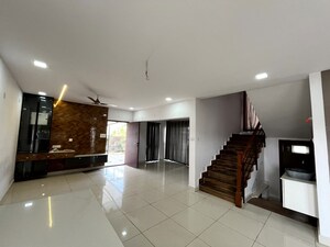 Living Room in 3.5 BHK Villa at Mokila – for Rent