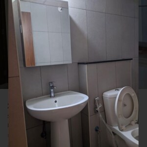 Bathroom in 2 BHK Apartment at Prestige North Point, Jalvayu Vihar – for Rent