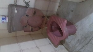 Bathroom in 1 RK Independent House at Rt Nagar – for Rent