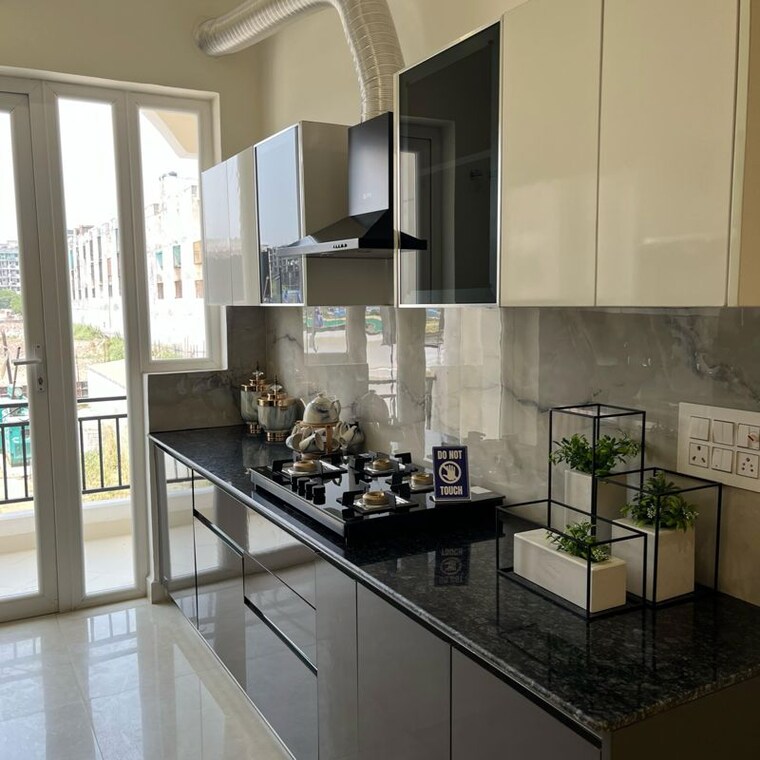 Kitchen, pir machalla 3 Bedroom 1680 Sq.Ft. Apartment In Pir Machalla Zirakpur 10019970
