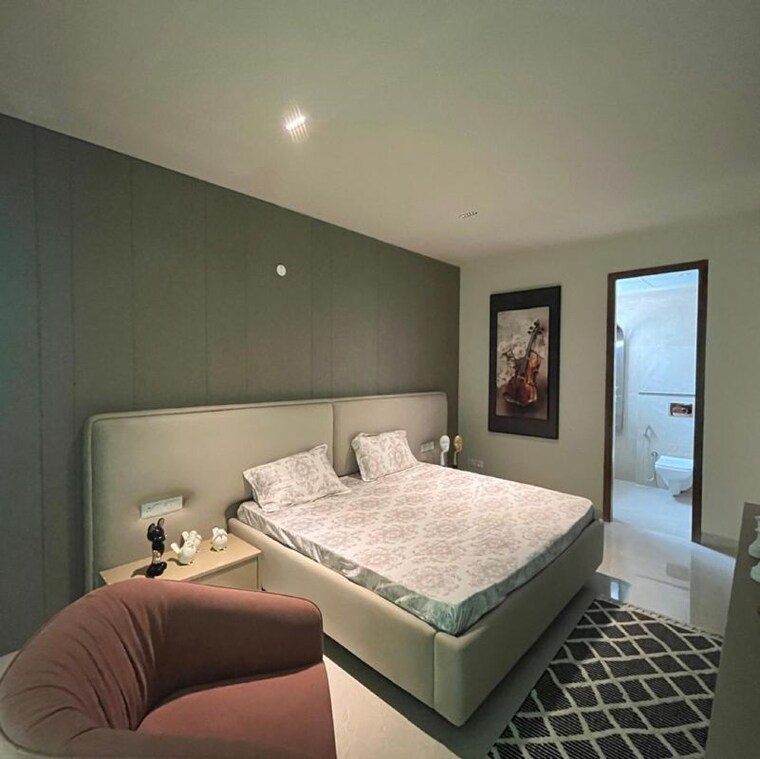 Bedroom, krishna-atlantis-heights 3 Bedroom 1995 Sq.Ft. Apartment In High Ground Zirakpur 10019987