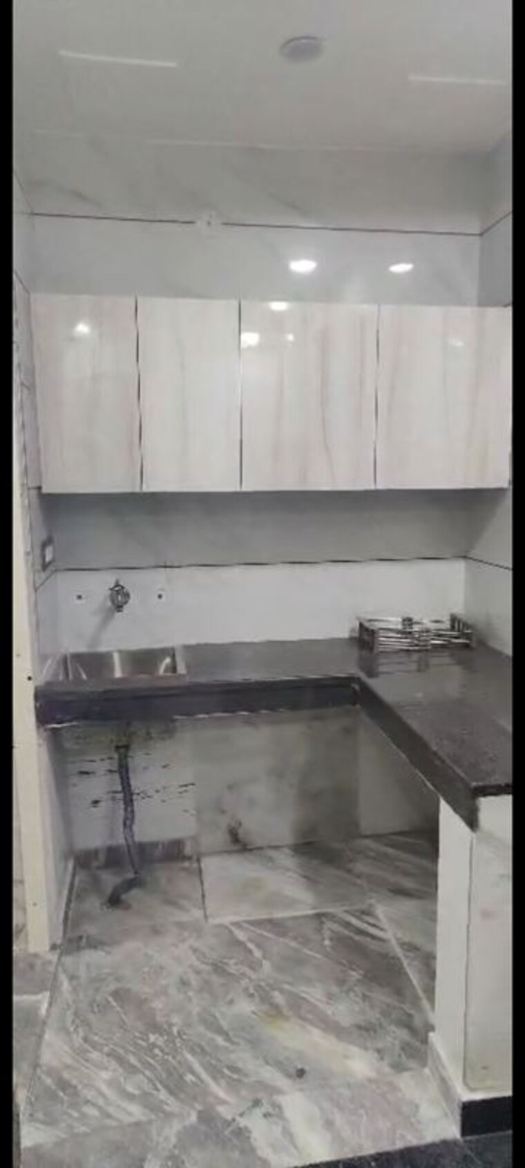Kitchen, west patel nagar 1 RK 377 Sq.Ft. Builder Floor In West Patel Nagar Delhi 10020005