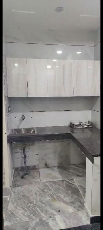 Kitchen in 1 RK Builder Floor at West Patel Nagar – for Rent